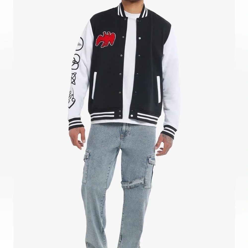 NWT Led Zeppelin ICARUS Varsity Jacket Large